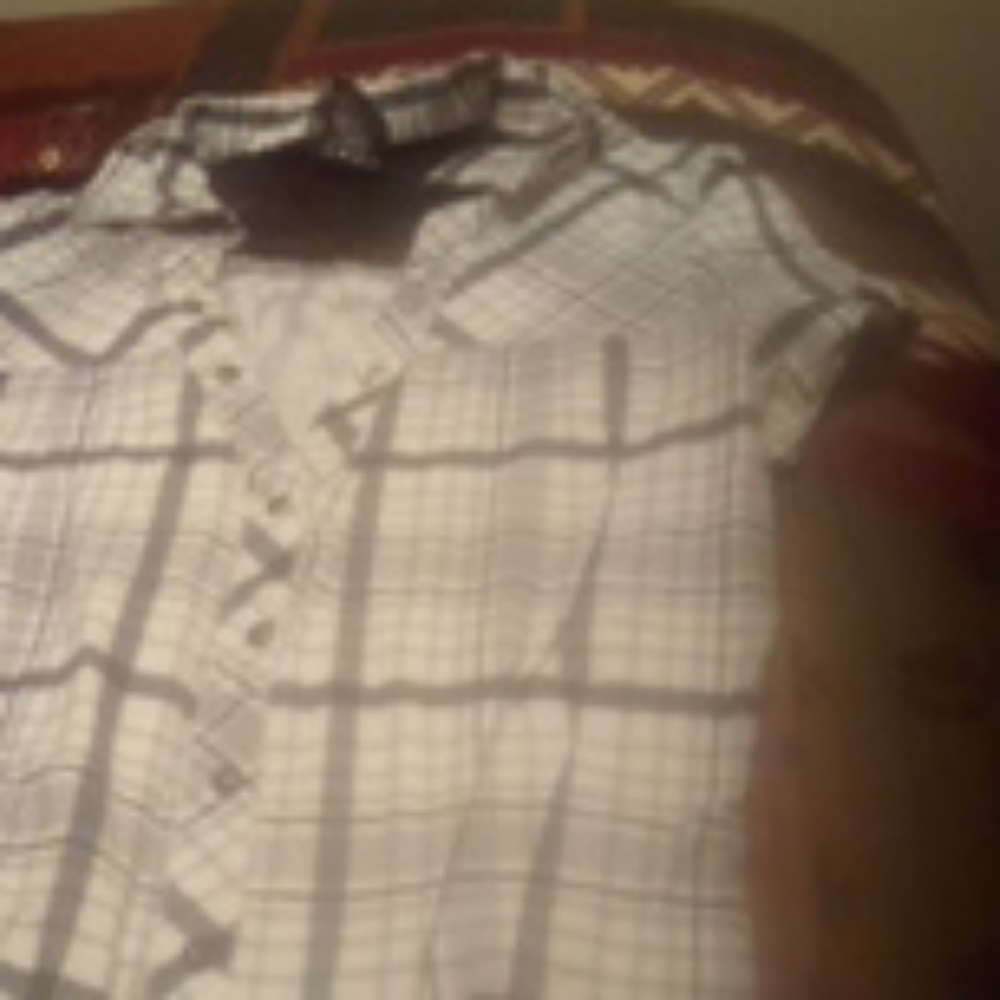 Black and White blouse